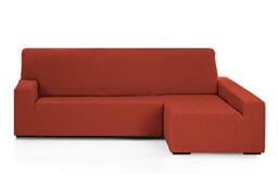 Martina Home - Emilia - Elastic chaise longue cover - Long right arm (front view) - Teja