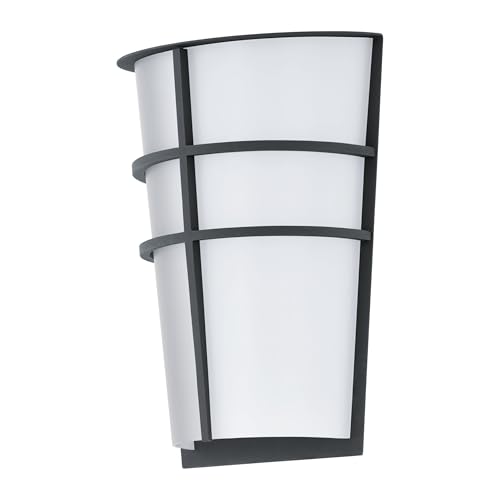 Eglo LED Outdoor wall Light Breganzo, 2-Flame Exterior Lamp