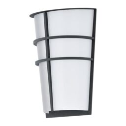 Eglo LED Outdoor wall Light Breganzo, 2-Flame Exterior Lamp