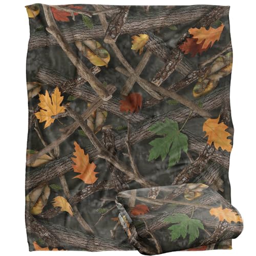 Jq Licensing - James Piazza Hunter'S Camo Pattern Silky Touch Super Soft Throw Blanket 152 X 127 Cm