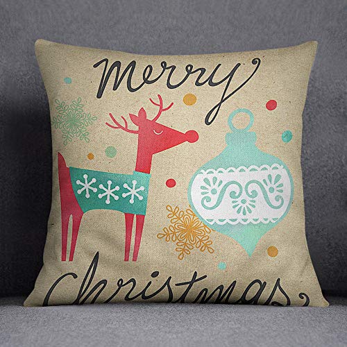 Bonamaison Decorative Cushion Cover, Throw Pillow Case, Size: 45X45 Cm - Designed and Manufactured in Turkey