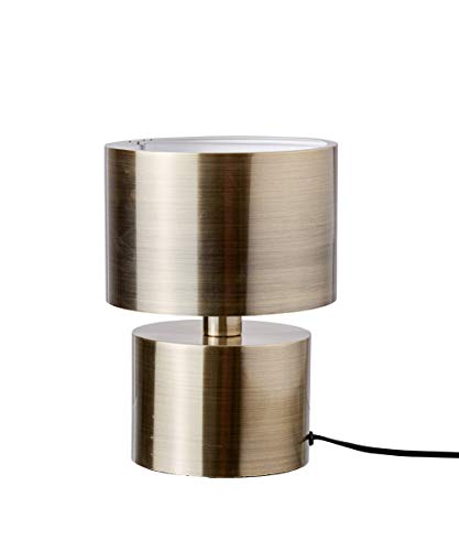 Dyberg Larsen - Brass - Silence - Table Lamp - Made of Brass Metal - Brass - for Indoor use - E14/40W - Danish Design - Modern - Light