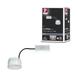 Paulmann Base 93077 LED Recessed Light Module 1 x 5 Watt Dimmable Opal 3000 K Coin 5 W