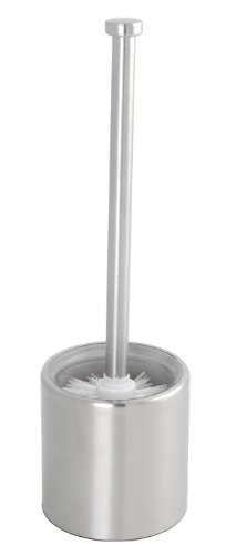 Metaltex 185508010 Stainless Steel Toilet Brush and Holder