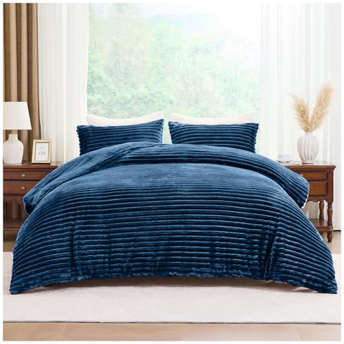GC GAVENO CAVAILIA Fleece-Überwurfdecke für Sofa, warme Flauschige Decken, weiche Waffelüberwürfe für Bett, Ocker, 200 x 240 cm