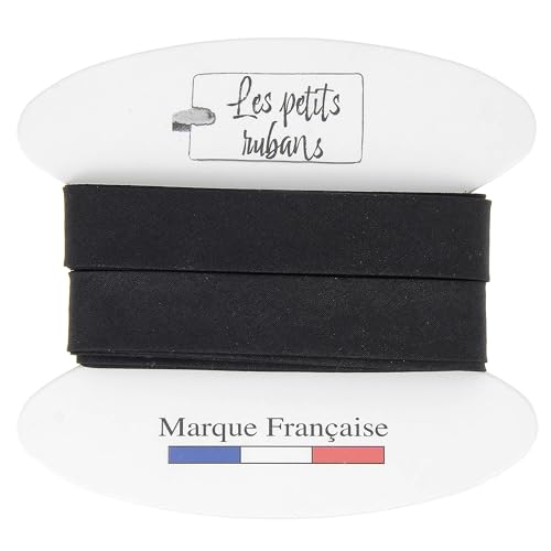 Les Petits Rubans Sewing Bias Tape - 20 mm Wide, 10 mm Folded, 5 m Roll, 100% Cotton, Edge for Sewing, Banners, Furniture Fabrics, Furniture, Piping, Clothing, Blankets