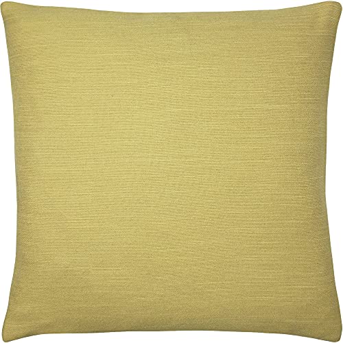furn. Evans Lichfield Dalton Cushion Cover, Polyester, Yellow