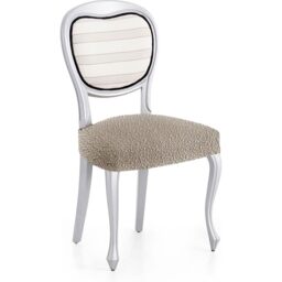 ECOMMERC3 - 2 Bi-elastic Jacquard Fabric Chair Covers - Super Elastic, Breathable and Adjustable Mink Chair Covers