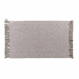 Douceur d'Intérieur Alessia Rectangular Rug (50 x 80 cm) Cotton and Woven Polyester