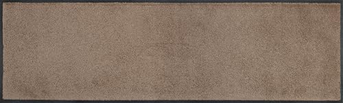 wash+dry doormat, taupe 35 x 120 cm, indoor and outdoor, washable