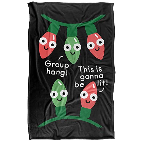 Bcreative - David Olenick A Delightful Holiday Silky Touch Super Soft Throw Blanket 91 x 147 Cm