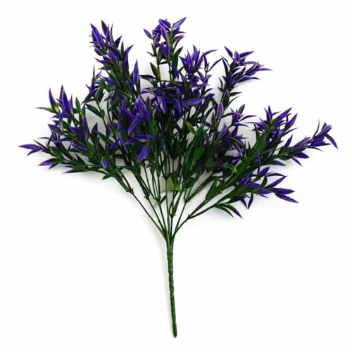 34cm Artificial Lavender Stem Plant Faux Floral Filler