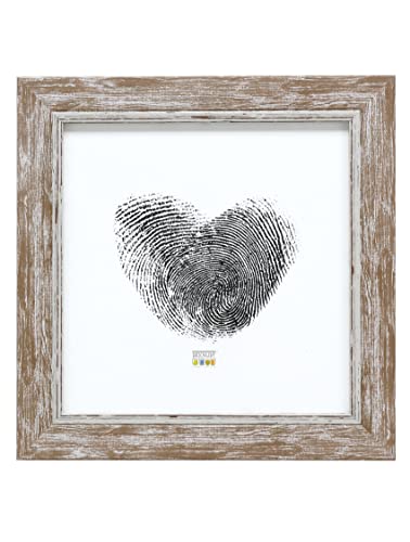 Deknudt S45VY3_20.0x20.0 Photo Frame, Resin, Beige, 20 x 20 cm