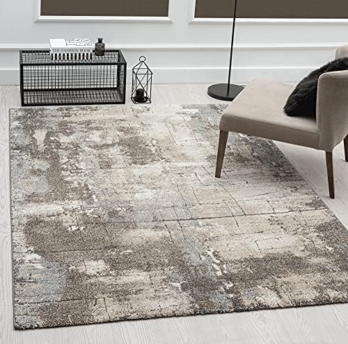 Mia's Teppiche Irina Living Room & Bedroom Rug Earth 160x230 cm Frieze