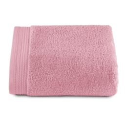 RIZO Top Towel - Set of 1 Shower Towel - Bath Towels - 100% Combed Cotton - 600 g/m2 - Measure 70 x 140 cm - Coral