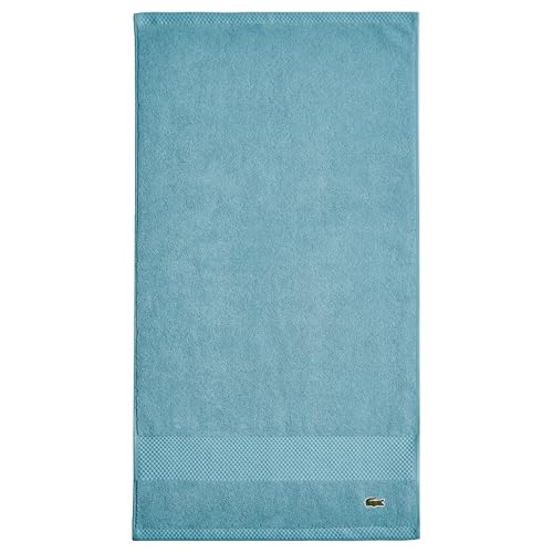 "Lacoste Heritage Supima Cotton Hand Towel, Celestial, 16"" x 30"""