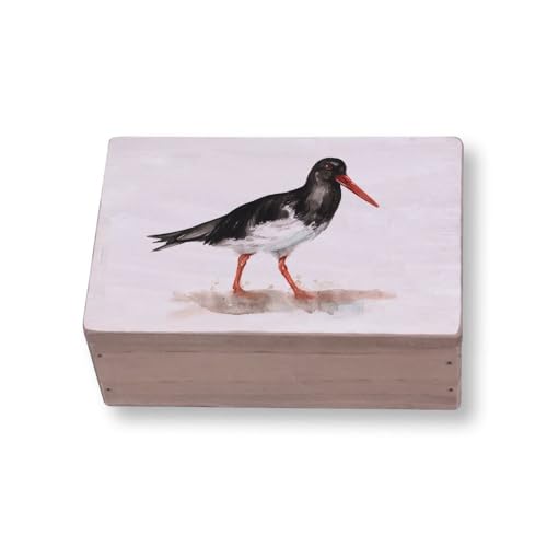 Nauticalia Meg Hawkins Oyster Catcher Box, 15x10cm