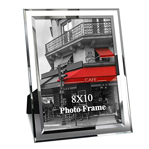 Giftgarden 10x8 Photo Frame Glass Picture Frames Portrait or Landscape Tabletop Display
