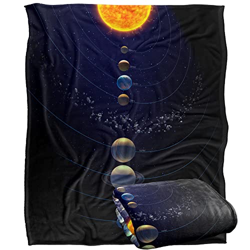 Bcreative - Reinders Reinders Solar System Silky Touch Super Soft Throw Blanket 152 X 127 Cm