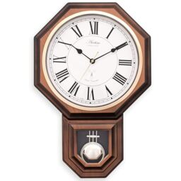 Acctim - Yanton Radio Controlled Pendulum Wall Clock - Multicolour