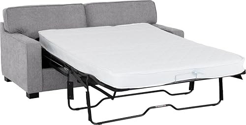 Seconique Eton Sofa Bed in Light Grey Fabric