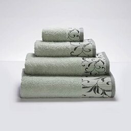 Sancarlos MARGE Shower Towel, 100% Cotton, Green, Size 70 x 140 cm