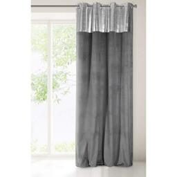 Eurofirany Curtain Steel Grey 140 x 250 cm