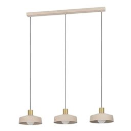 Eglo Pendant Lighting Valdiola, 3 lamp Ceiling Light Fitting