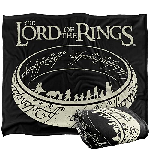 LORD OF THE RINGS The Blanket, 152 x 127 cm The Journey Silky Touch Super Soft Throw Blanket