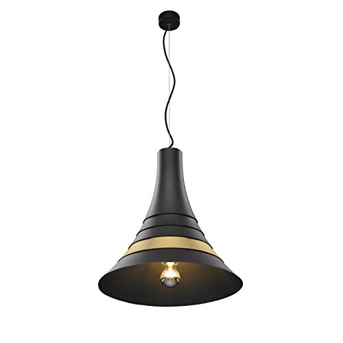 SLV Pendant Light BATO 45 PD/Living Room lamp, Indoor Lighting, Dining Room Drop Light, LED, Ceiling Light / E27 60W Gold