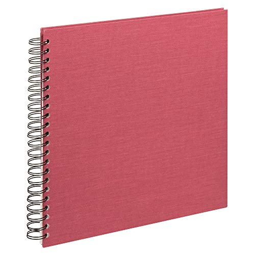 walther Design Photo Album Dark Red 30 x 30 cm Linen, 6SL3030C20Y