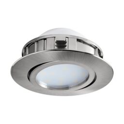 EGLO LED recessed spotlight Pineda, LED plastic spot