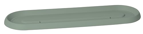 EDA - Tray Saucer for Osaka Low Planter - 69.1 x 22 x H.2.8 cm - Laurel Green
