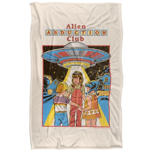 Steven Rhodes Alien Abduction Club Silky Touch Super Soft Throw Blanket 91 X 147 Cm