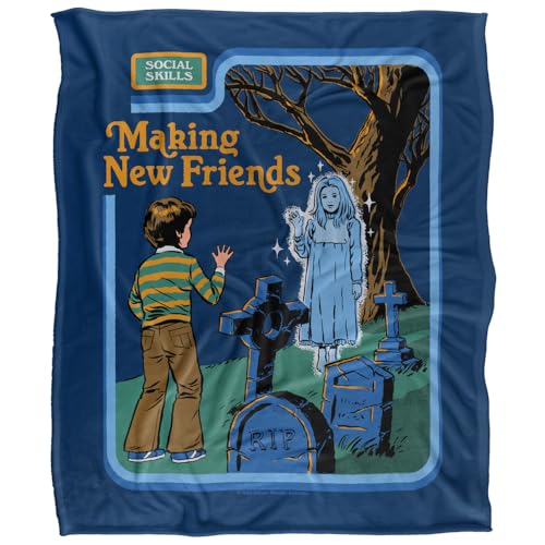 Steven Rhodes Making New Friends Silky Touch Super Soft Throw Blanket 152 X 127 Cm