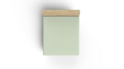 Premium Ranforce Super King Fitted Sheet, Light Green, 180 x 200 + 30 cm, 100% Cotton, 155 Thread Count, 117 g/m², Machine Washable at 30°C