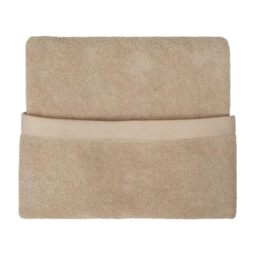 Drift Home - Natural Bath Towel (70 x 130cm) - Soft & Absorbent - 600GSM Premium - Sustainable Cotton (BCI) - Recycled Bottles - Bath Sheet/Gym/Guest Towel