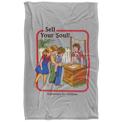 Steven Rhodes Sell Your Soul Silky Touch Super Soft Throw Blanket 91 X 147 Cm
