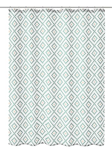 Kleine Wolke Alhambra TXT Maldivia Shower Curtain 180 x 200 cm