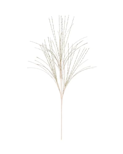 Gold Glitter Fountain Christmas Tree Spray, 70cm Decorative Pick - Gold glitter fountain spray, 70cm decorative Christmas tree pick for wreaths, garlands and festive arrangements