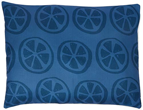 BonaMaison Decorative Cushion Cover, Blue Throw Pillow Covers, Home Decorative Pillowcases for Livingroom, Sofa, Bedroom, Size: 45X60 Cm - Designed and Manufactured in Turkey