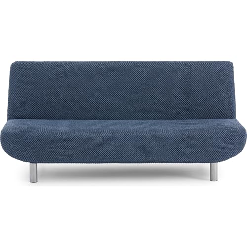 ECOMMERC3 - Universal and Versatile 3 Seater Sofa Cover - Blue Protector Easy to Install for Back, Seat and Arms