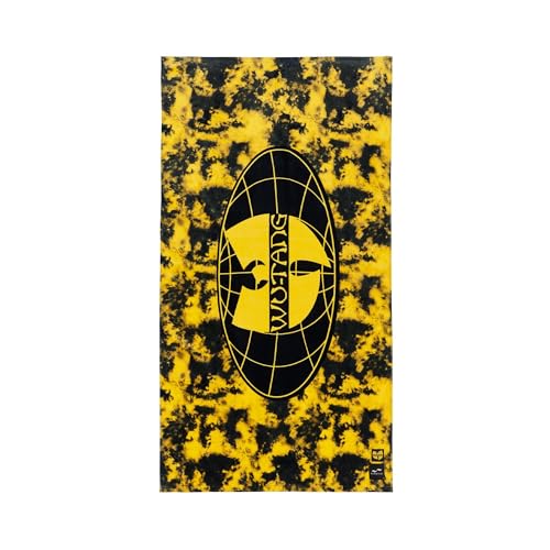 Slowtide x Wu-Tang, Worldwide Beach Towel, 100% Cotton ??? Soft & Absorbent, Drawcord Loop for Quick Drying, Ideal for Beach, Pool, Lake & Travel ??? 34 x 62 Inches