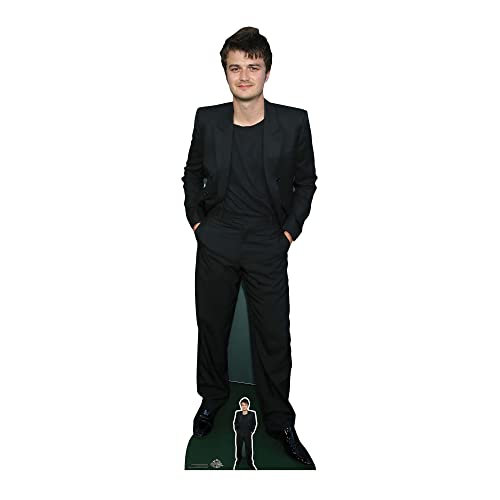 Star Cutouts CS1027 Joe Keery Black Suit Cardboard Cutout with Mini - Free Standing, Quick Set Up, TV parties, fan displays and gifts