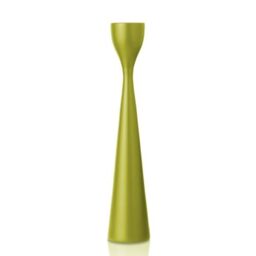 Freemover Rolf Beech Wood Candle Holder, Green, 28 cm