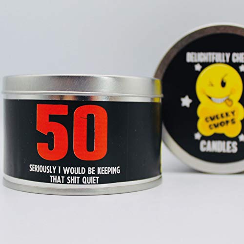 Candle Gift Novelty Humour Funny Rude - WCT03 50