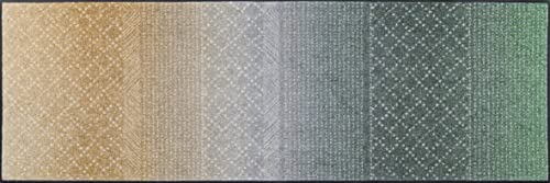Wash+Dry Doormat Green Desert 60 x 180 cm Washable for Indoor and Outdoor Use