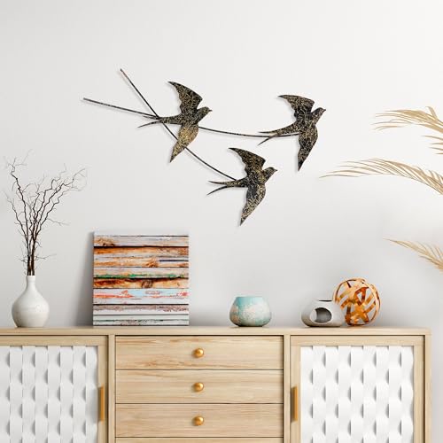 Handmade Decorative Metal Wall Accessory, 42 x 70 cm, 100% Metal (1.5 mm), Unique Hand-Painted Design, Perfect for Home Decor & Art Lovers