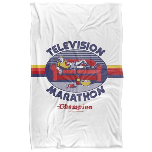 Steven Rhodes Television Marathon Champion Silky Touch Super Soft Throw Blanket 91 X 147 Cm