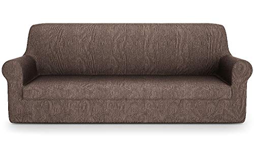 PETTI Artigiani Italiani-Elastic Sofa Cover, Elegant Sofa Slipcover, 100% Made in Italy